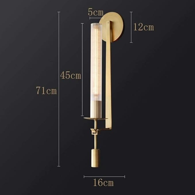 Luxury Villa Sconce - Oversized Copper Wall Light  | Luxiono Lighting