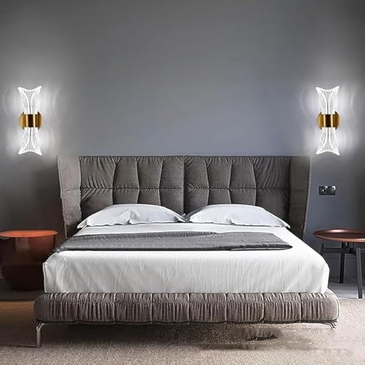 Luxiono Lighting  Wall Light Decorative Wall Lamp Wall Lights Modern Antique Warm White Natural White Cold White