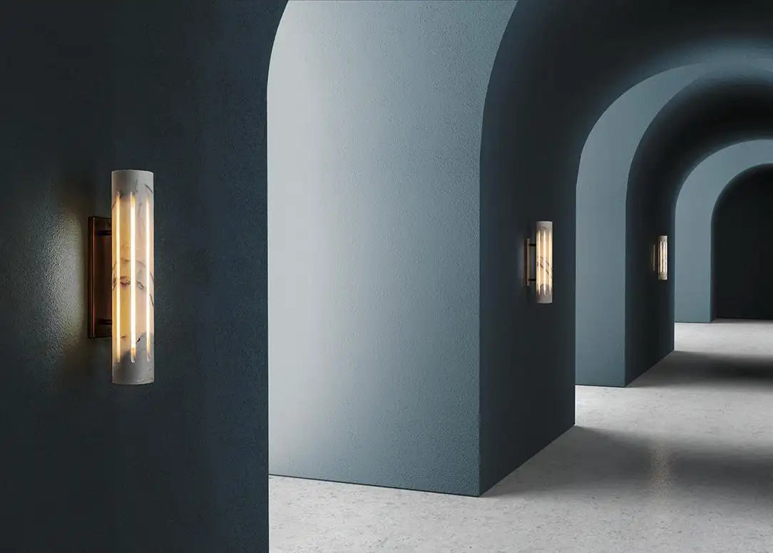 Luxiono Lighting Aura Marble  wall Sconces | Wall Light