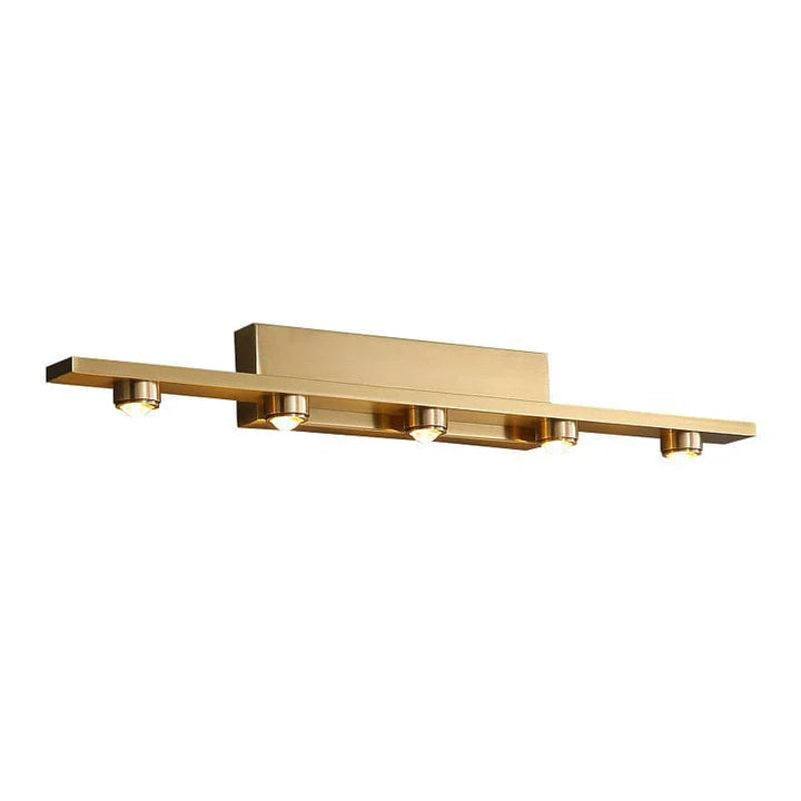 Luxiono Lighting Mirror Light Golden Stainless steel washroom light/ makeup room light/ Drawing room Light